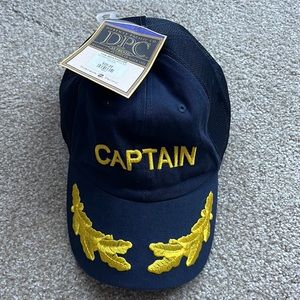 NWT Captain Trucker Hat